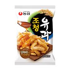 Nongshim Jo-Cheong Yugwa (Traditional Korean Rice Snack with Grain Syrup)  96g/농심 조청 유과 96g